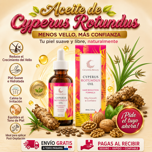 Aceite de Nuez Cyperus Rotundus