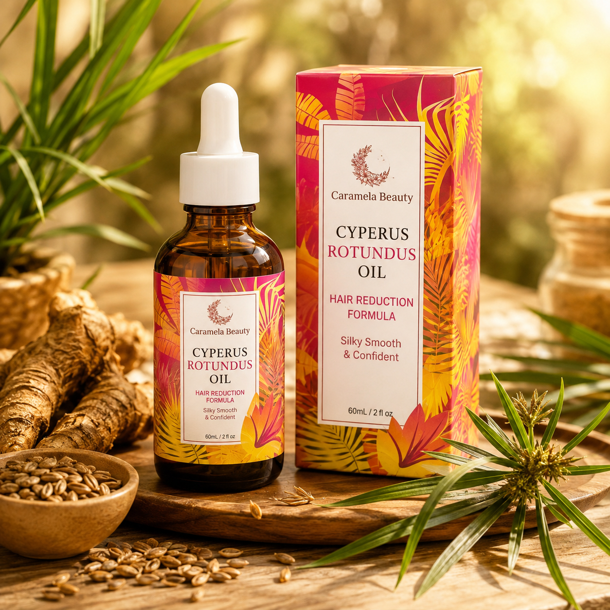 Aceite de Nuez Cyperus Rotundus