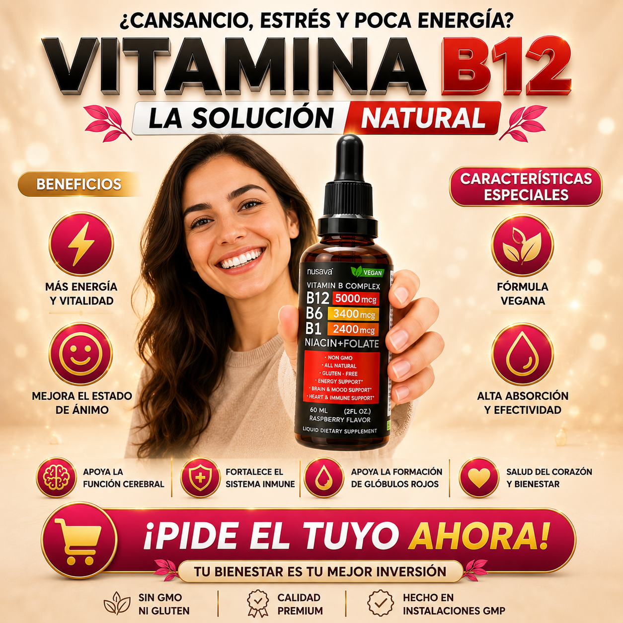 Vitamina B12 Gotero